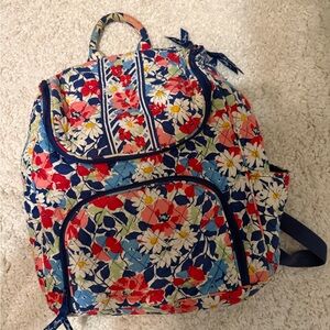 Vera Bradley Multicolor Floral Backpack